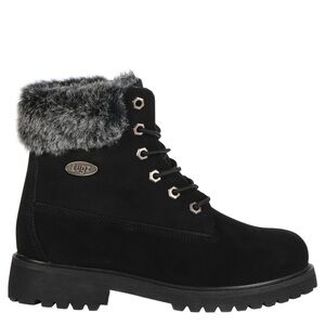 Lugz Women Boot Size 5.5 Black Classic Lace Up NWT